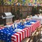 4th of July Party Supplies Set – American Flag Patriotic Theme Kit for Independence & Election Day Decorations, Disposable Plastic Tablecloth, 2PCS – Perfect 4th of July TableTop Decor